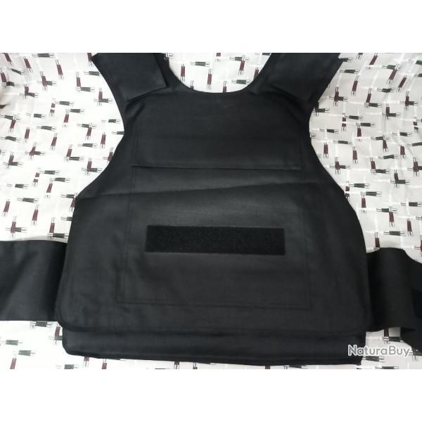 Gilet Pare Balles NIJ3+ Porte Plaques avec PE