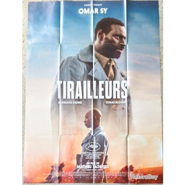 Affiche cin�ma  Tirailleurs  120 x 160