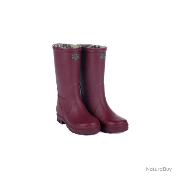 Bottes pour enfants Le Chameau - Doubl�es jersey - 26 / Rouge