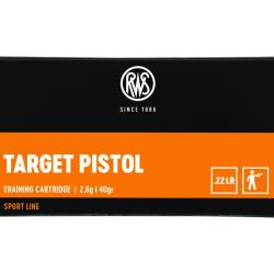 RWS 22LR TARGET PISTOL X50