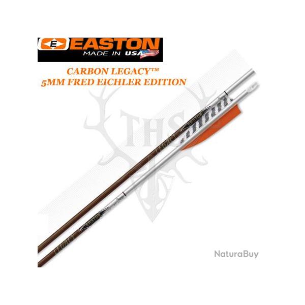 Easton Carbon Legacy 5mm - Fl�ches Traditionnelles Imitation Bois Fred Eichler Edition 340 Fl�ches C