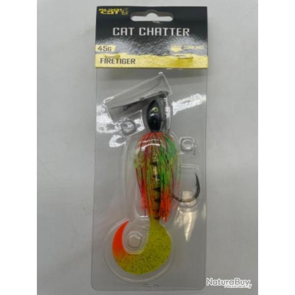 Cat Chatter Black Cat 45g Fire Tiger