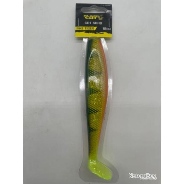 Cat Shad Black Cat 18cm Fire Tiger