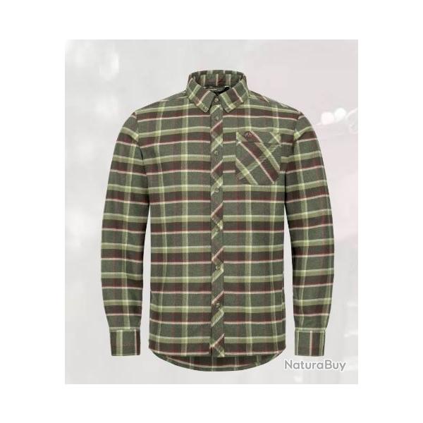 Chemise BLASER Charles marron/bleu T.S