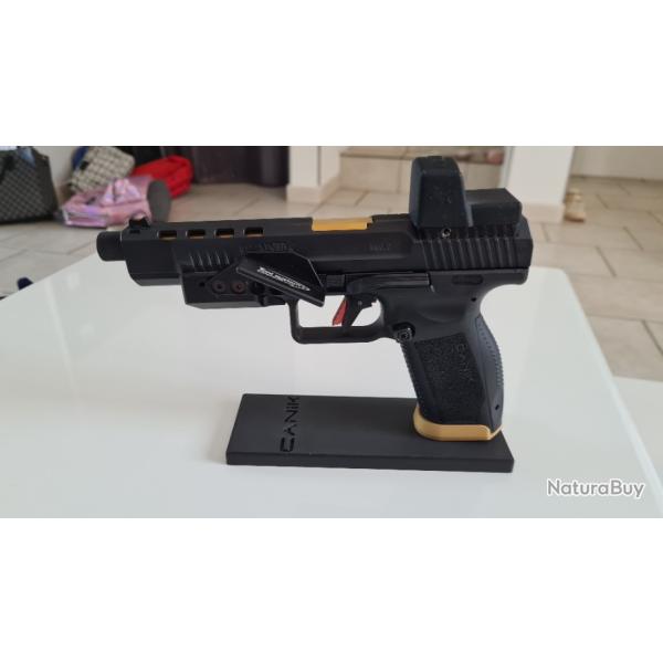 Stand simple / Support / Pr�sentoir pour pistolet CANIK TP9 SFX/DA/SA