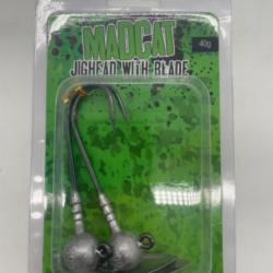 Jig Head With Blade MadCat 40g