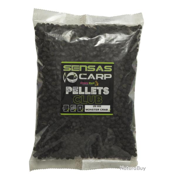 Pellet Sensas Pellets Club Monster Crabe 8Mm - 1Kg