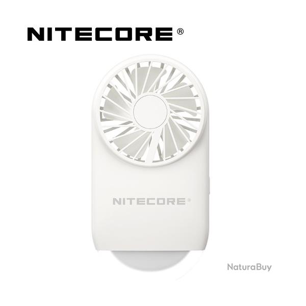 Ventilateur de poche multifonctions Nitecore NEF02 - rechargeable avec lumi�re d'appoint