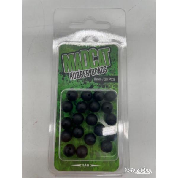 Rubber Beads MadCat 8mm