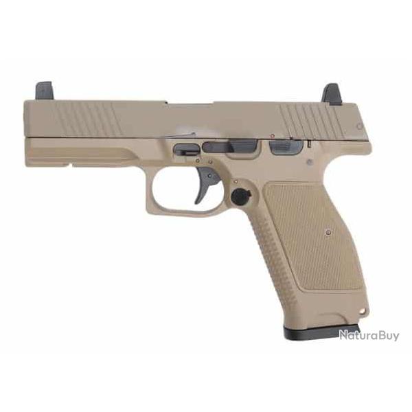 PISTOLET 6MM MKW BLOWBACK CERAKOTE TAN