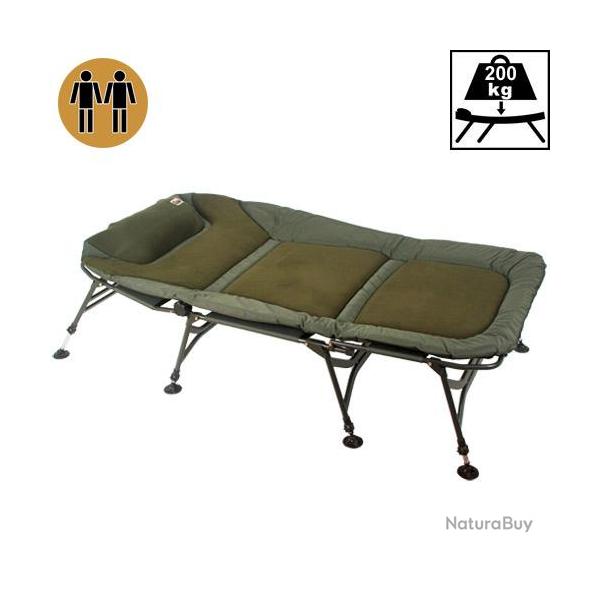 Bed Chair Ccarp Strength Power 2 places 8 pieds