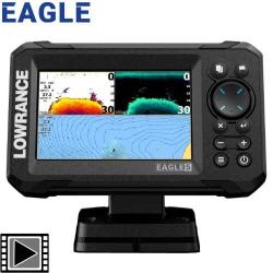 Sondeur GPS Lowrance Eagle 5 Sonde TA HDI 83/200kHz