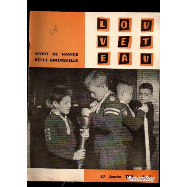 scout de france revue louveteau 1961 soit 8 num�ros