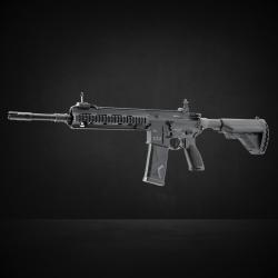 CARAB HK416 F-S BBS 6MM AEG, FULL AUTO