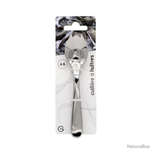 Lot de 6 cuillers � hu�tres [Chevalier Diffusion]