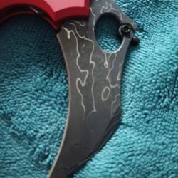 Karambit civivi Incisor red