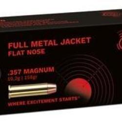 CARTOUCHES GECO 357 MAG 158gr FMJ