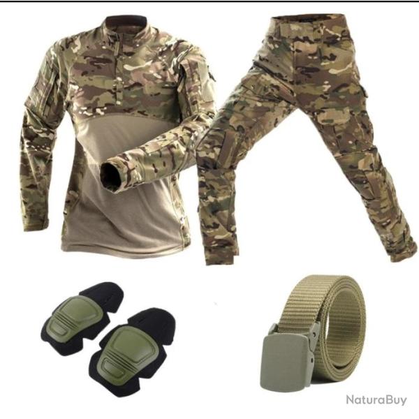 Tenue de combat / Lot de v�tements et accessoires militaires  Ubas Pantalon Ceinture NEUF