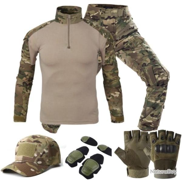 Tenue de combat / Tenue militaire / Lot de v�tements Ubas Gants Casquette NEUF