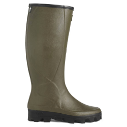 Bottes Le Chameau C&eacute;r&egrave;s Doubl&eacute;es jersey Vert