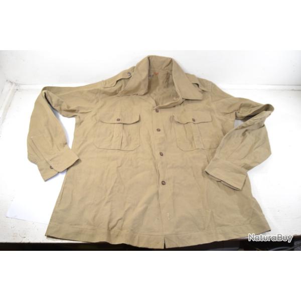 Chemise Arm�e Fran�aise Indochine - TFEO  ? Fabrication locale ?