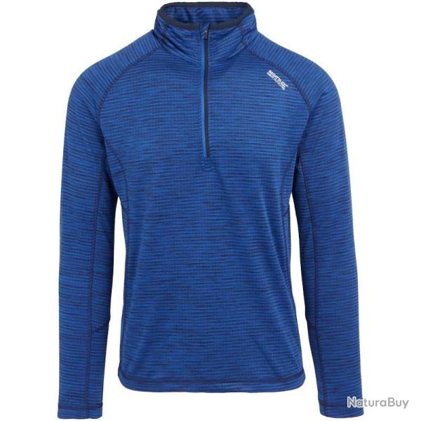 T shirt micro polaire Regatta Yonder II bleu fonc�
