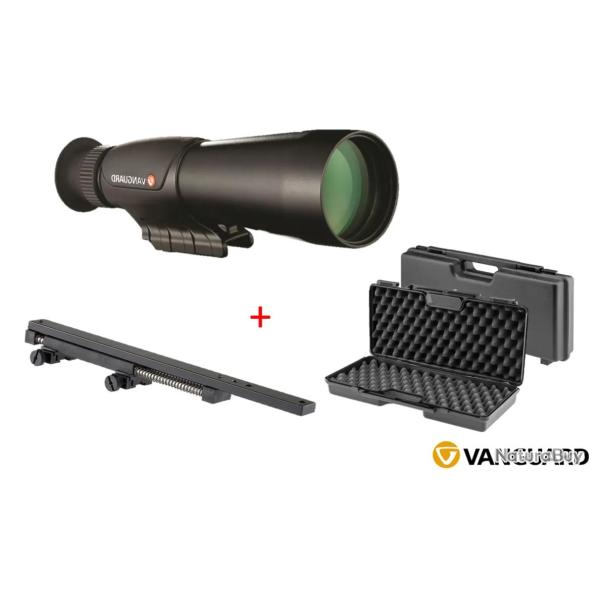 Pack Demi-Jumelle Vanguard Endeavor 9x65 HXD + Compensateur Haut De Gamme