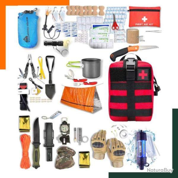 Kit de survie complet XXL - 30 jours satisfait ou rembours� - Garantie 2 ans