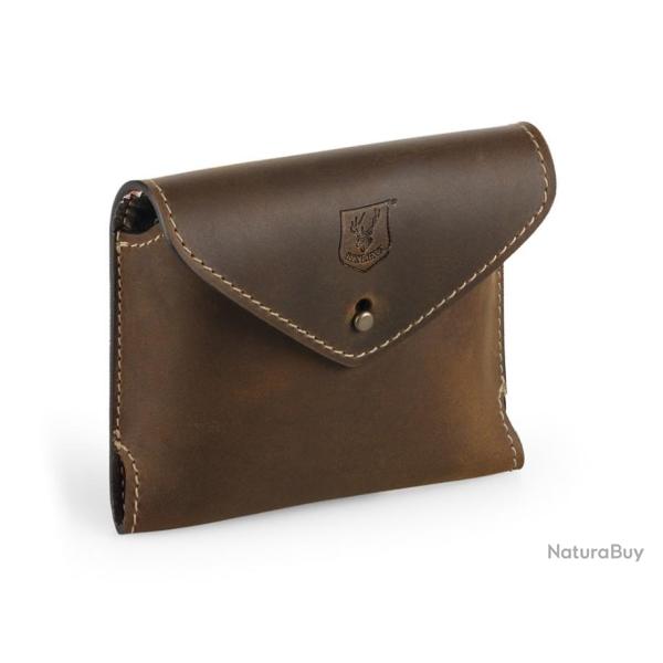 Pochette cuir � balles 10 tubes , RISERVA.