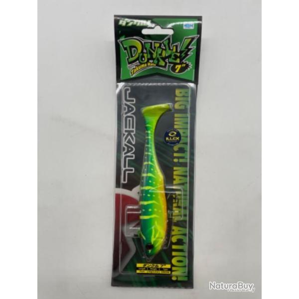 Leurre souple arm� Illex Jackall dunkle 7' crazy pike