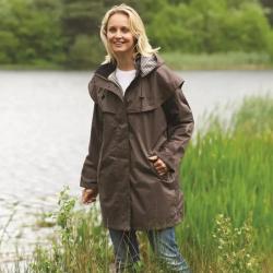 Manteau imperm&eacute;able Windsor Champion Marron Femme