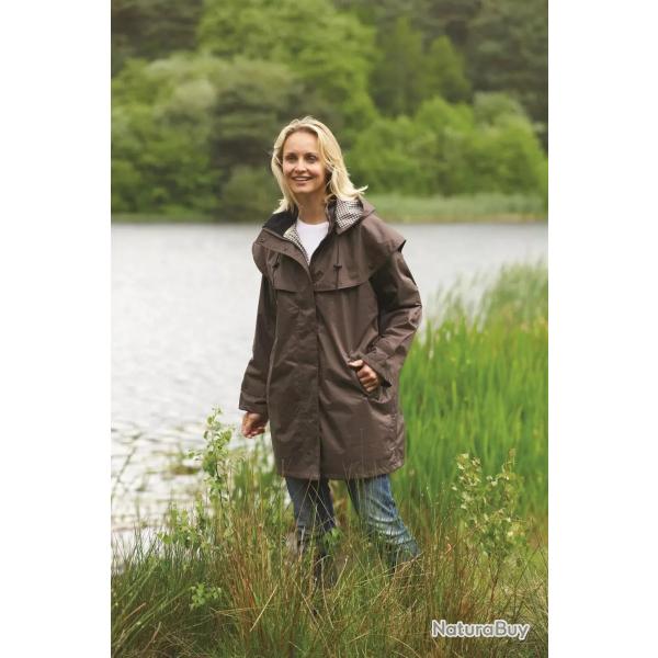 Manteau imperm�able Windsor Champion Marron Femme