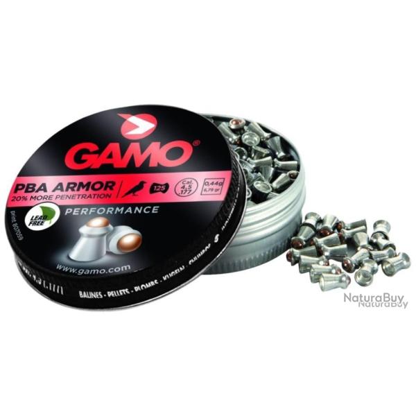 75 Plombs technique Armor- More PENETRATION - GAMO CAL. 5.5mm