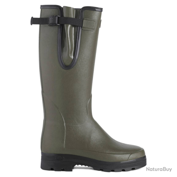 Bottes Le Chameau Vierzonord Doubl�es n�opr�ne Vert fonc�