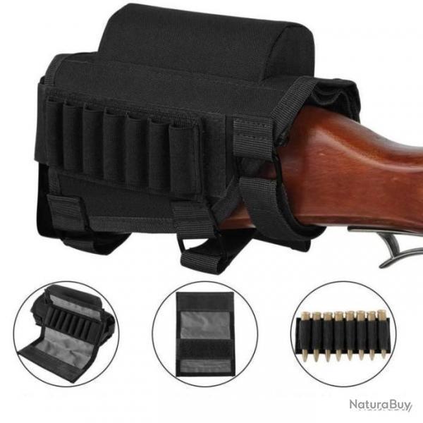 BUSC DE CROSSE DROITIER OU GAUCHER AVEC CARTOUCHI�RE - NOIR TAN KAKI - LIVRAISON GRATUITE !!