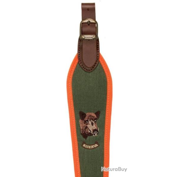 Bretelle cordura motif sanglier , RISERVA.