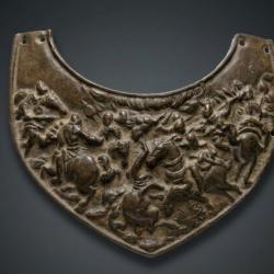 Gorgerin d'armure de style XVI eme , &eacute;poque second empire.