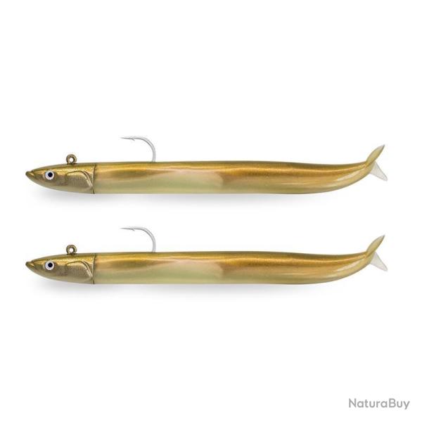 Combo Leurres Souples Fiiish Crazy Sand Eel 150 15cm 20g Gold