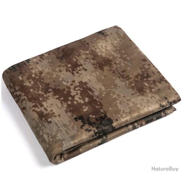 FILET TISSU DE CAMOUFLAGE SP�CIAL CHASSE 1,5 X 4 n�6