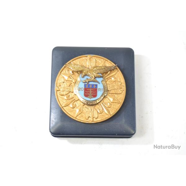 M�daille de table 20 RI 20e R�giment d'Infanterie