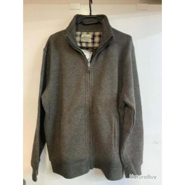 Gilet Lovergreen marron chin� taille M