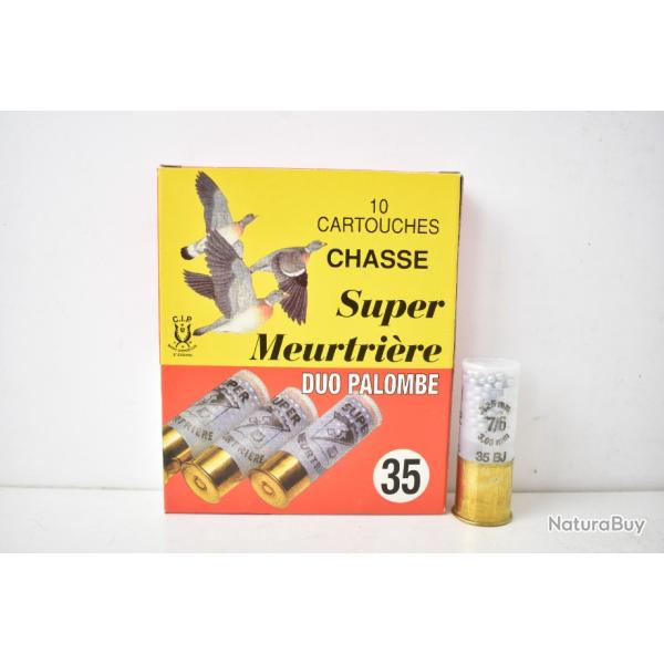 50 Cartouches Super Meurtri�re Duo Palombe 6/7 BJ