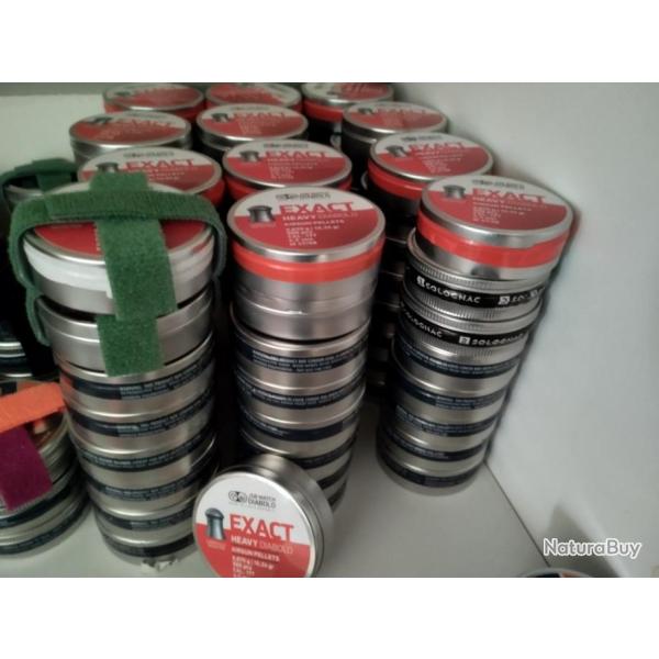 A vendre Stock important de plombs 4.5