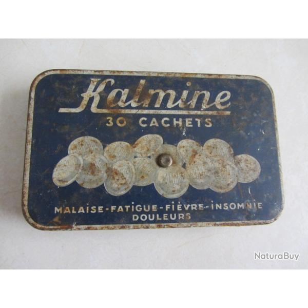 Boite publicitaire en t�le Kalmine 1920/30