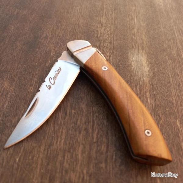 Joli Couteau R�gional LE CORR�ZE " L EUSTACHE "Manche en Bois