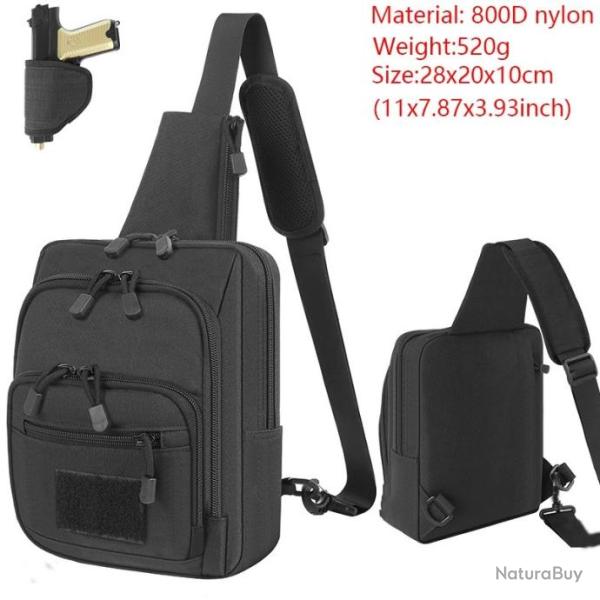 Sac � dos bandouli�re tactique transport arme EDC - Mod�le A