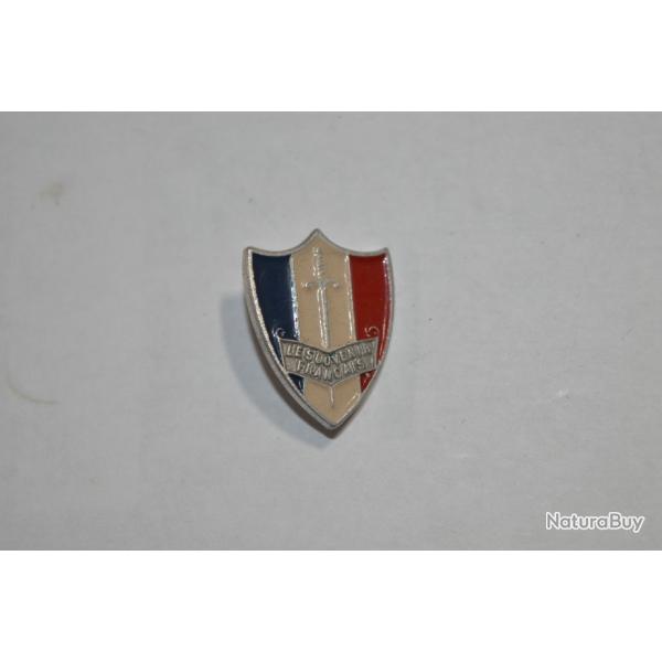 Badge le Souvenir Franais Aluminium AUGIS WW2 1939/1945  (17B)