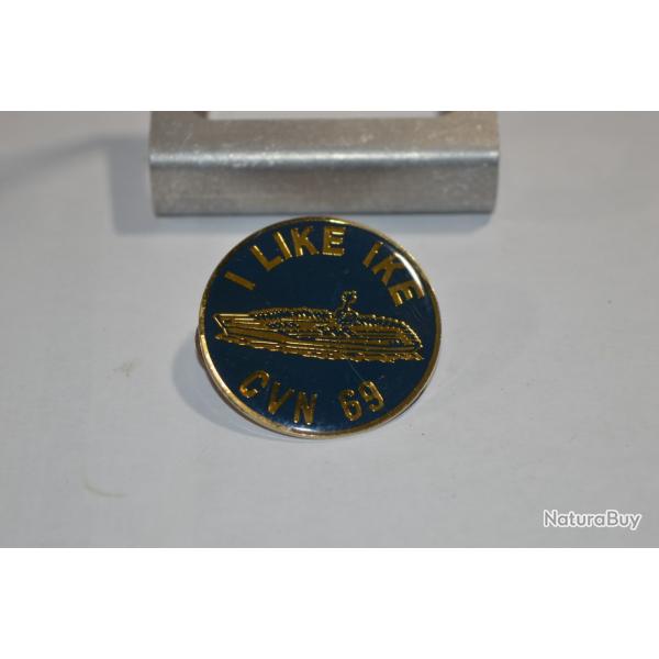 Pins M�daille Souvenir Am�ricain I Like IKE CVN 69 USS Navy (17)