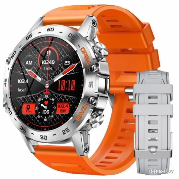 -Montre Intelligente de Sport de Plein Air pour Homme  Appel Bluetooth Fitness Fr�quence Cardiaque..