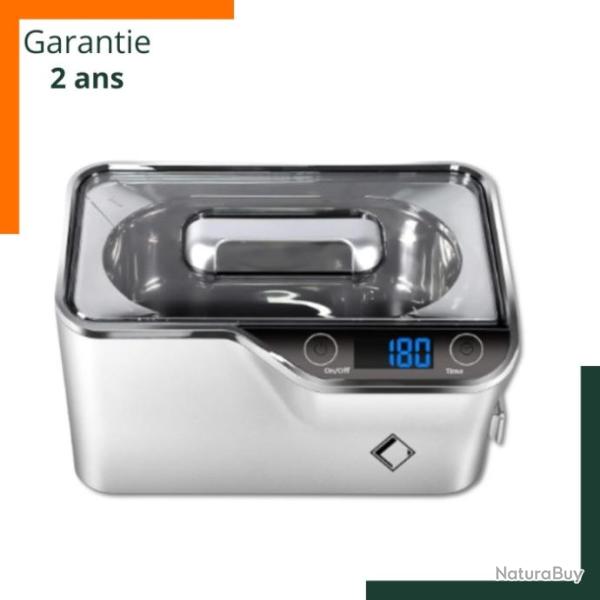 Nettoyeur � ultrasons 600ML 50W - Ecran LED tactile - Garantie 2 ans - Livraison rapide